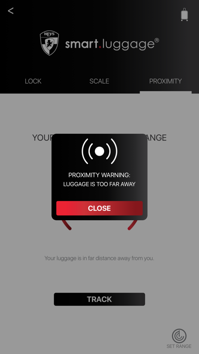 Heys Smart Luggage® iPhone screenshot 4 - Travel app