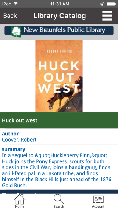 New Braunfels Public Library Screenshot 3 - AppWisp.com