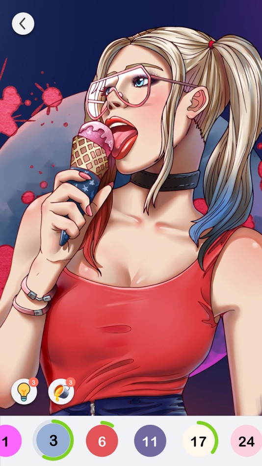#4. Color Fever - Color by Number (iOS) 由: DragonPlus