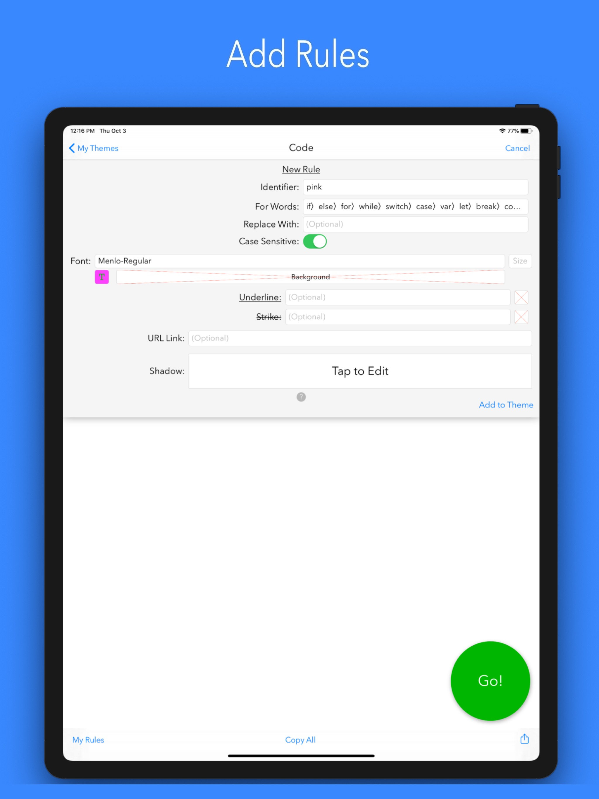 Textify: Easily beautify text!