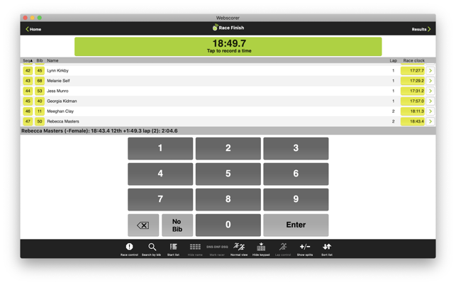 Webscorer PRO Race & Lap Timer(圖5)-速報App
