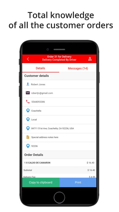 Screenshot #3 pour Bite2U Business App