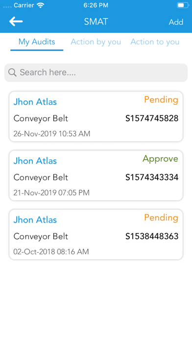 USEAT - Safety Audit Tool Screenshot