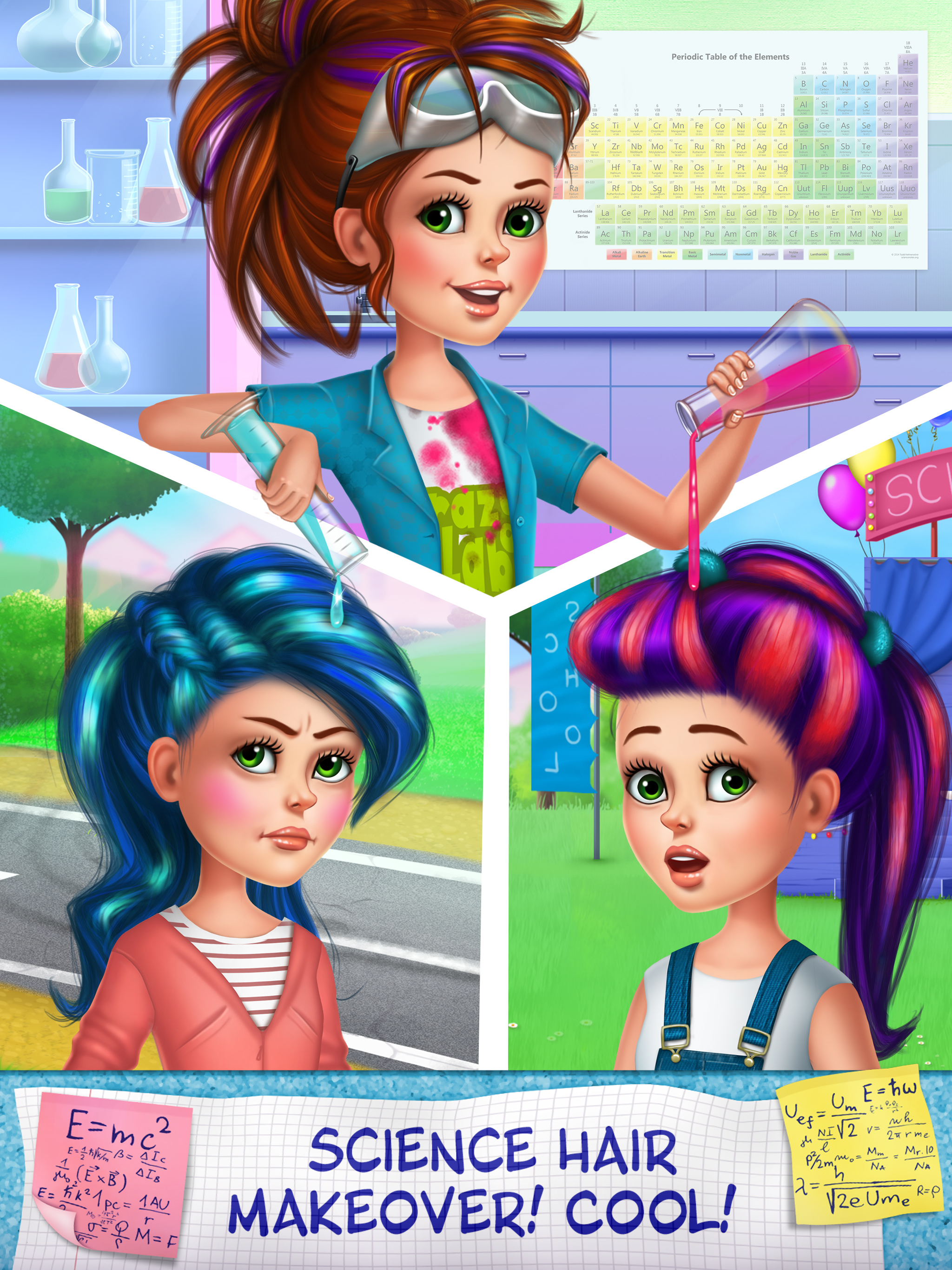 Science Girl Super Star