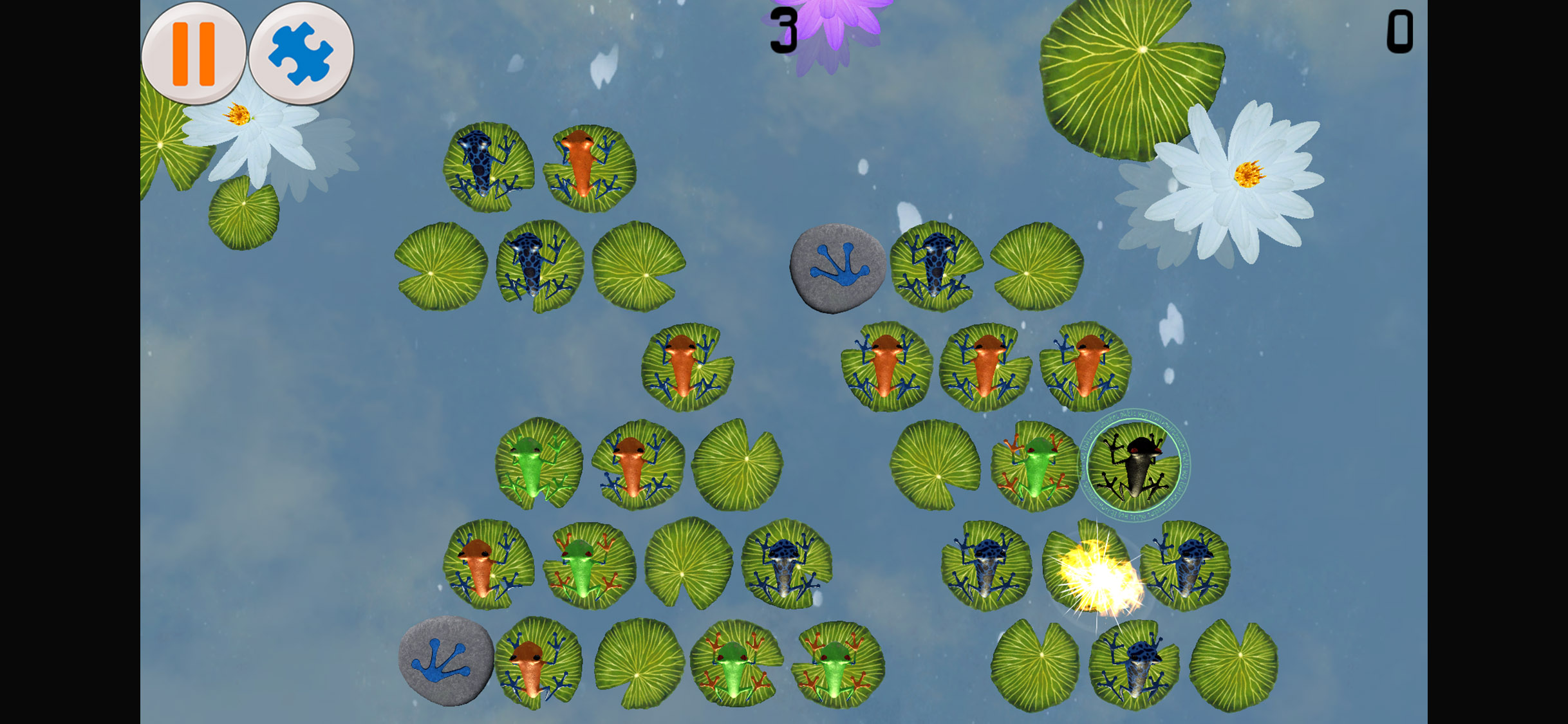 Jumpy Frogs Lite screenshot 5