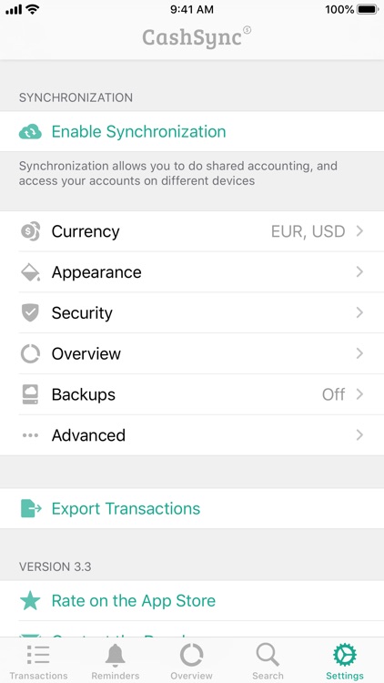 CashSync: Expense tracking screenshot-7
