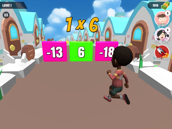 Run Math Runner – Solve Quiz iPad screenshot