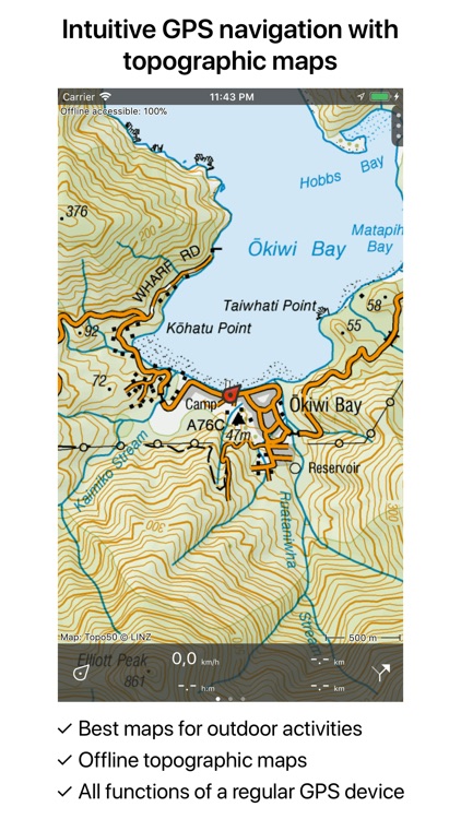 Topo GPS New Zealand