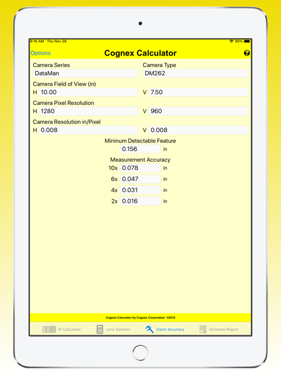 Screenshot #6 pour Cognex Calculator App