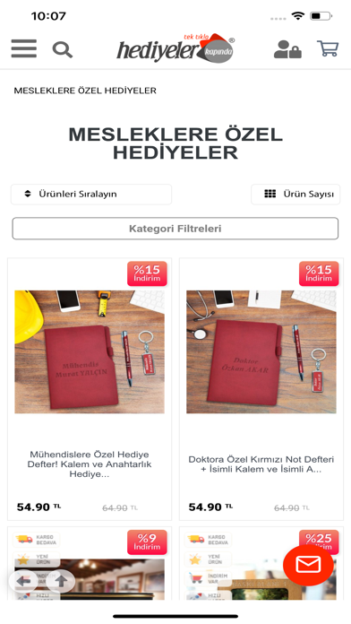 App screenshot
