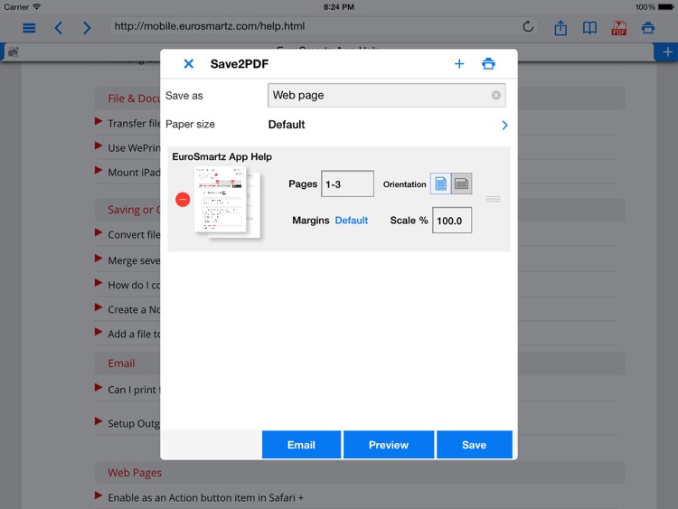 Save2PDF screenshot-4