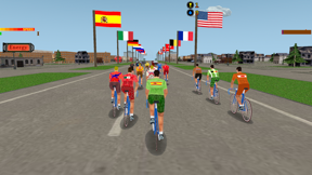 Ciclis 3D Lite - Cycling game screenshot