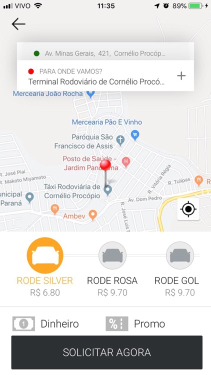 RodeGanhe Passageiro