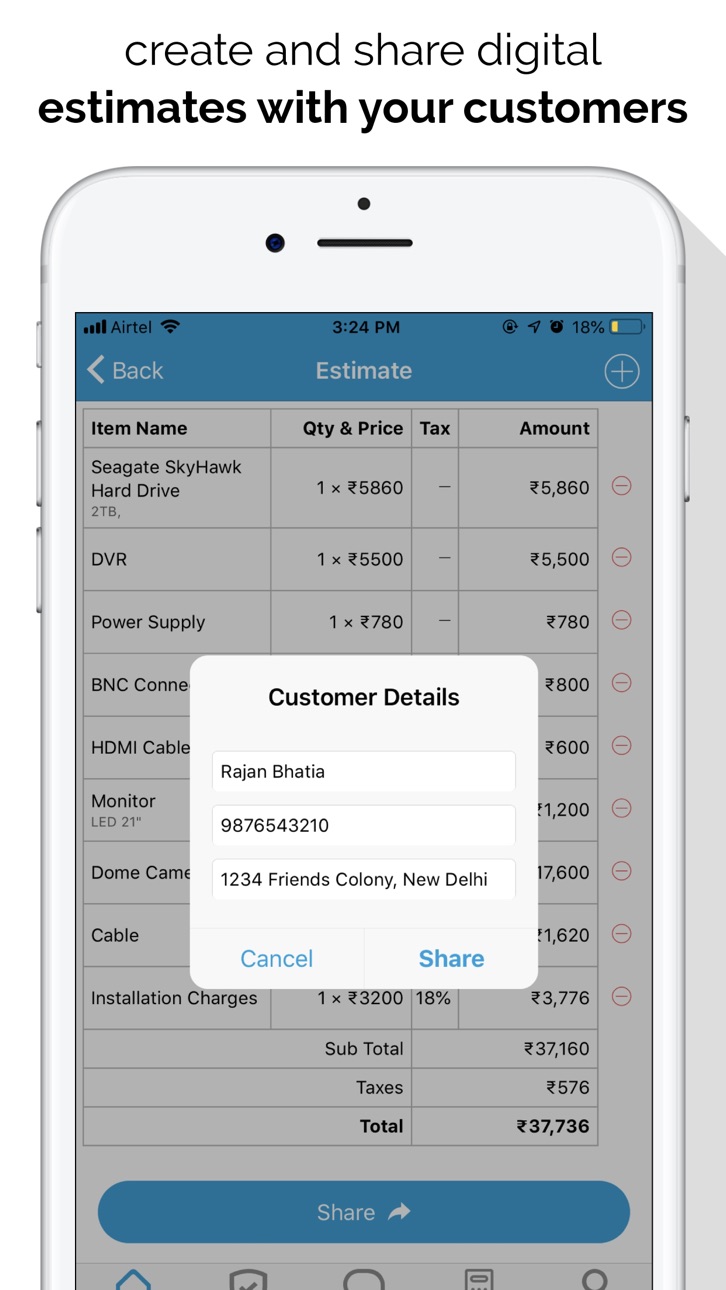 iPhone screenshot