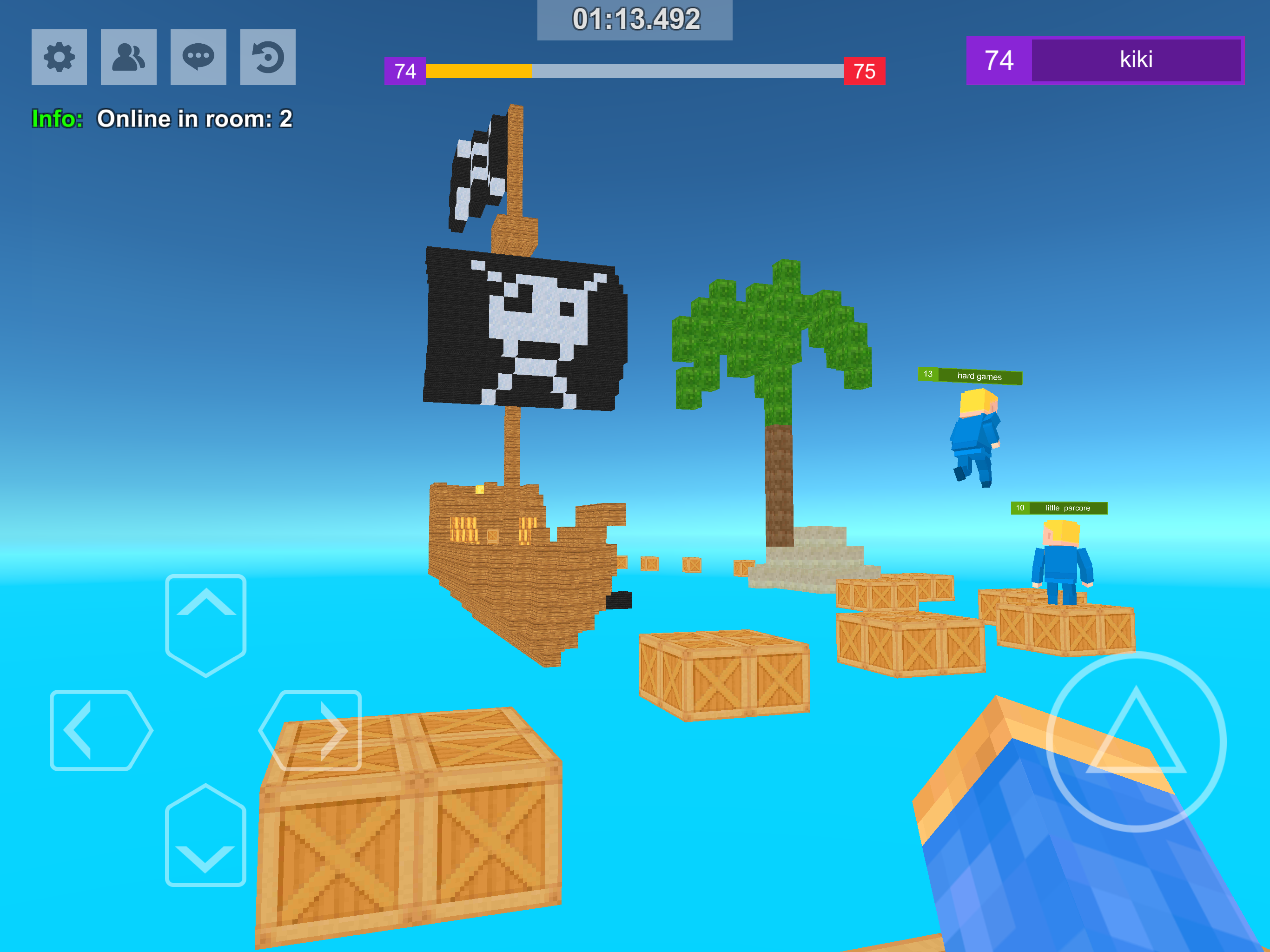 Parkour Craft:Online PvP Games