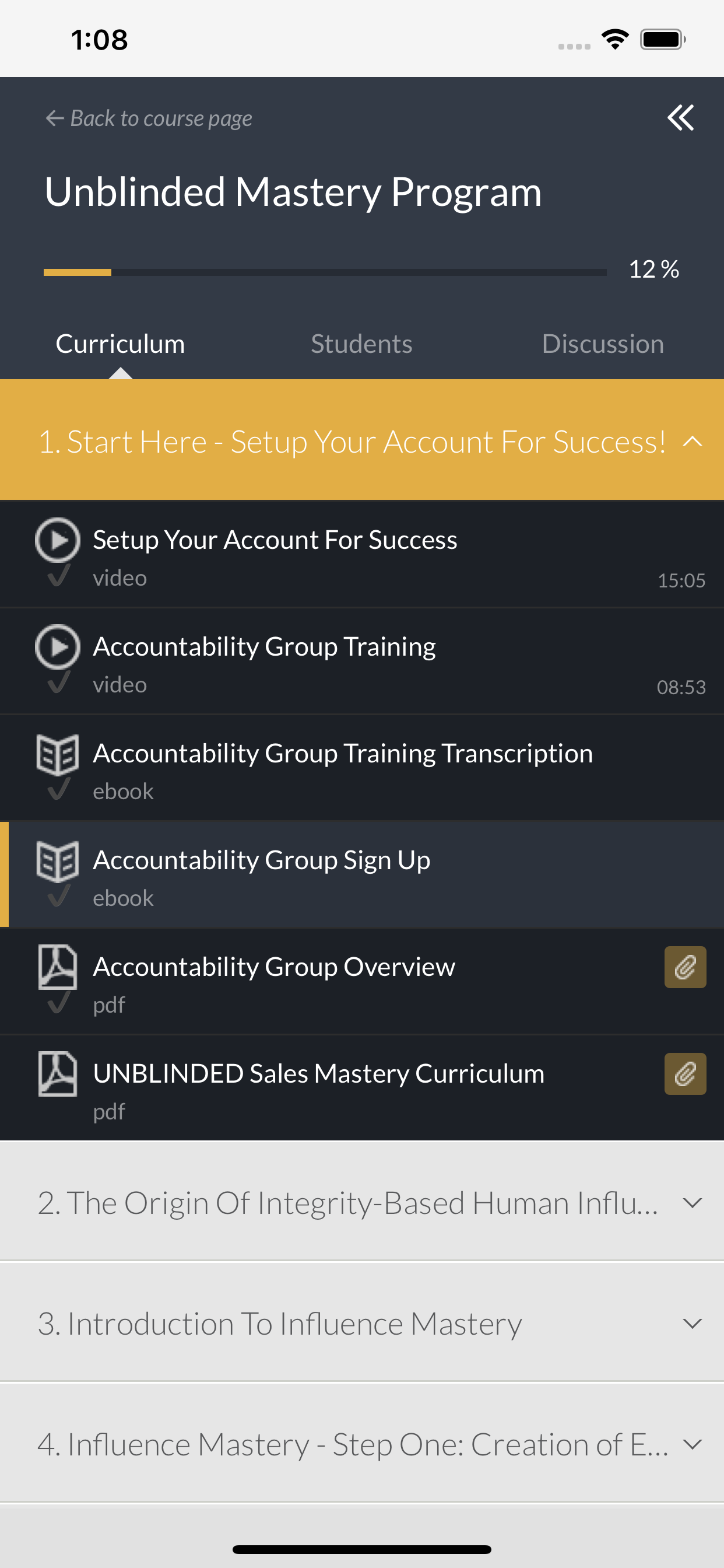 UNBLINDED Academy