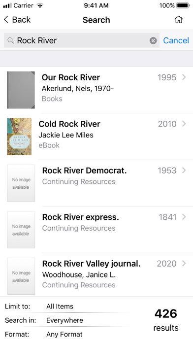 Screenshot #3 pour Rockford Public Library App