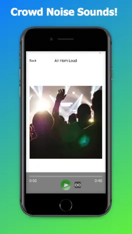Game screenshot Crowd Noise & Air Horn Loud hack