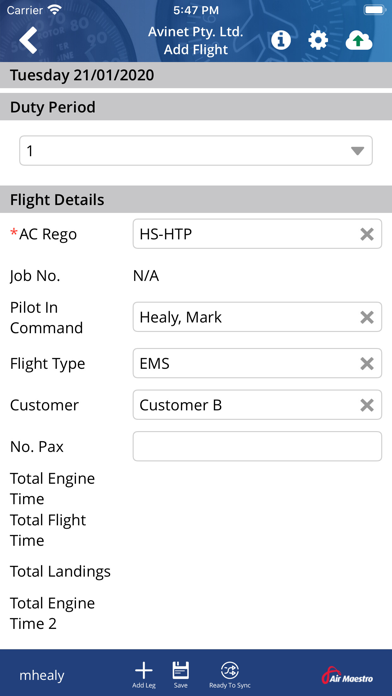 Air Maestro: Flight & Duty Screenshot
