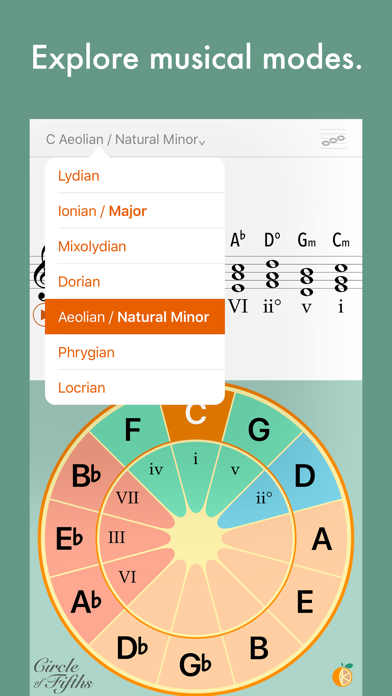 Screenshot #3 pour Circle of Fifths, Opus 2