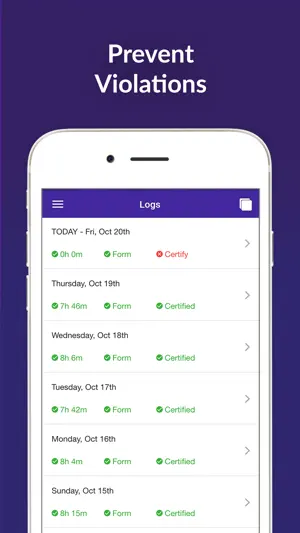 HOS247 ELD Logbook screenshot 4