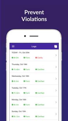 HOS247 ELD Logbook screenshot 4