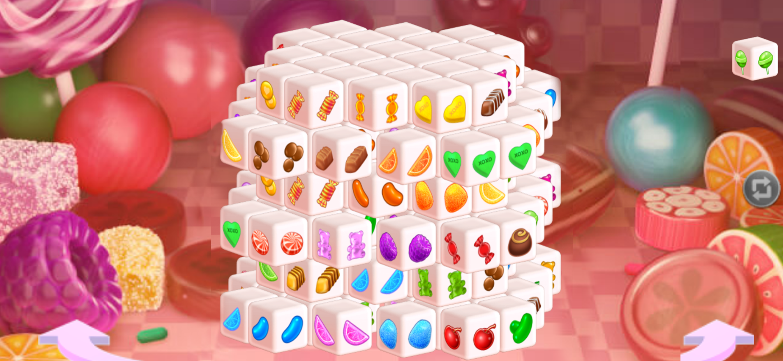 Candy Mahjong 3D - Match Quest