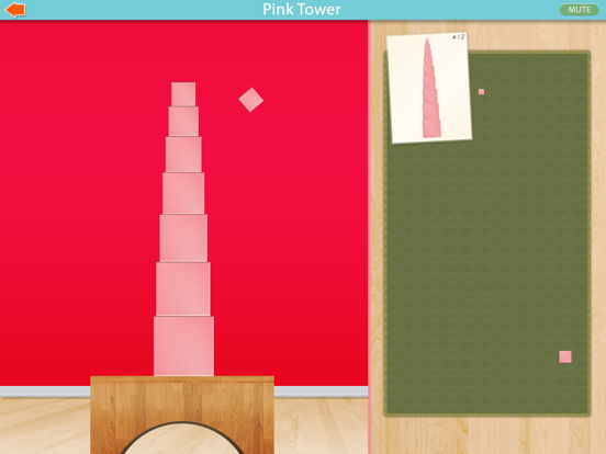 Pink Tower - Montessori Math iPad app afbeelding 5