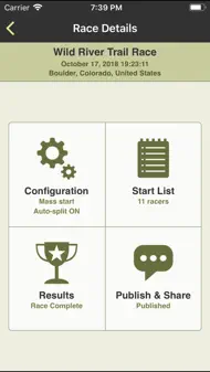RaceSplitter — Race Timer iphone bilder 1