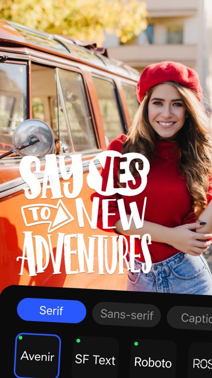 Add Text to Photos °