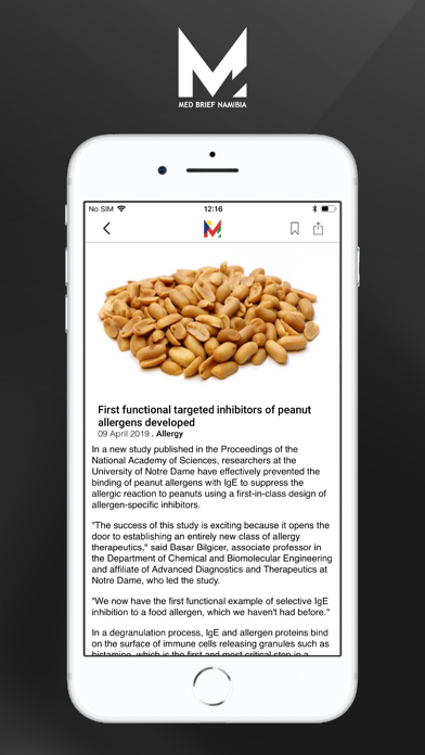 Med Brief Namibia Screenshot