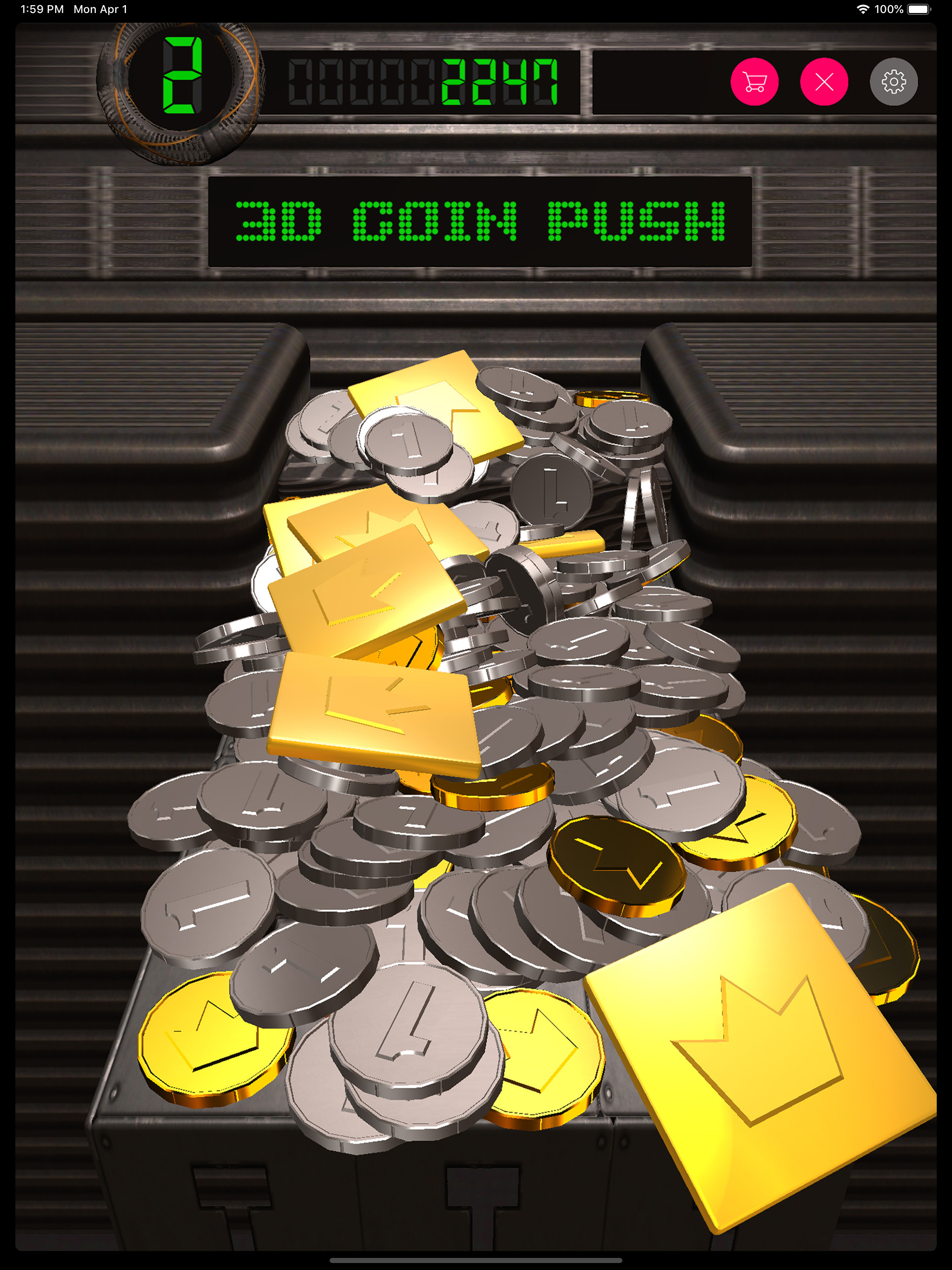 3D Coin Push