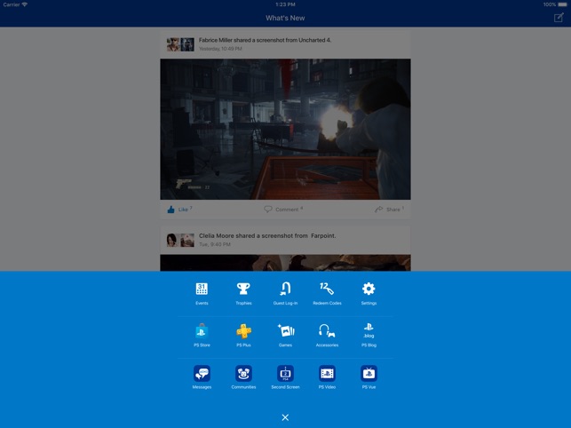 PlayStation App Screenshot