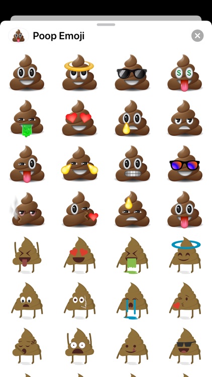 Poop Emoji Stickers - PRO HD