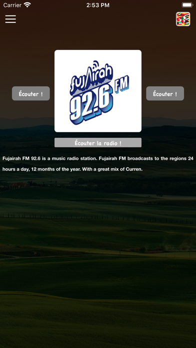 Screenshot #1 pour Fujairah FM | إذاعة الفجيرة
