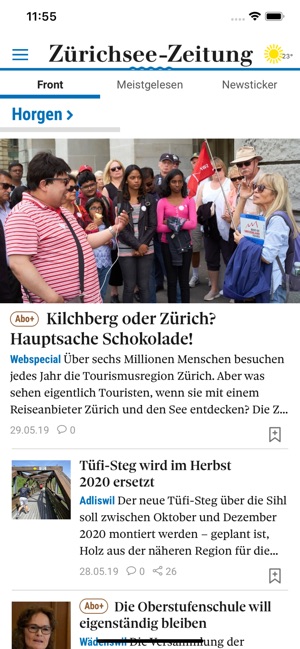 Zürichsee-Zeitung Mobile(圖4)-速報App