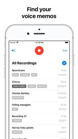 AudioFile – Voice Memos+Notes screenshot 1