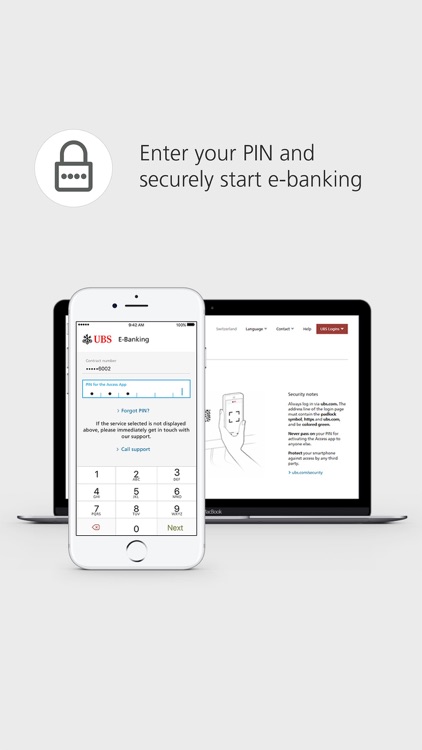 UBS Access – secure login