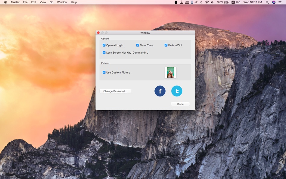 #2. iLove Screen Lock (macOS) 由: 平 吕