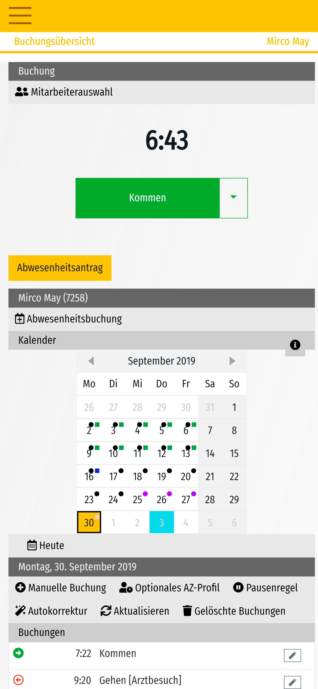 timeCard 10