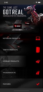 MSI Notebook screenshot #1 for iPhone