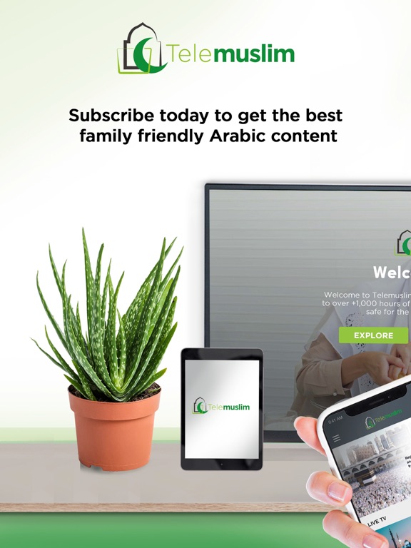 Telemuslim iPad screenshot 1 - Entertainment app