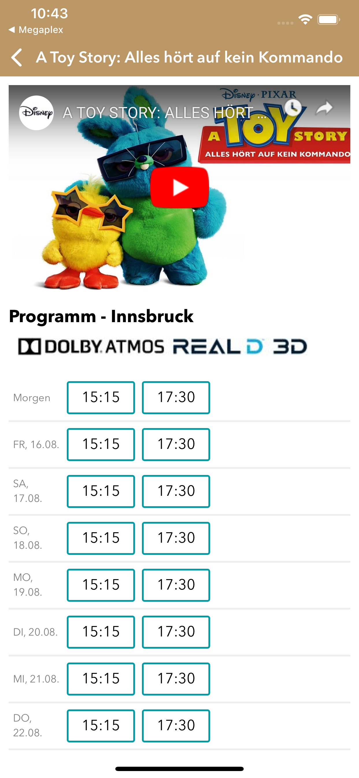 Metropol - Tirols Multiplex