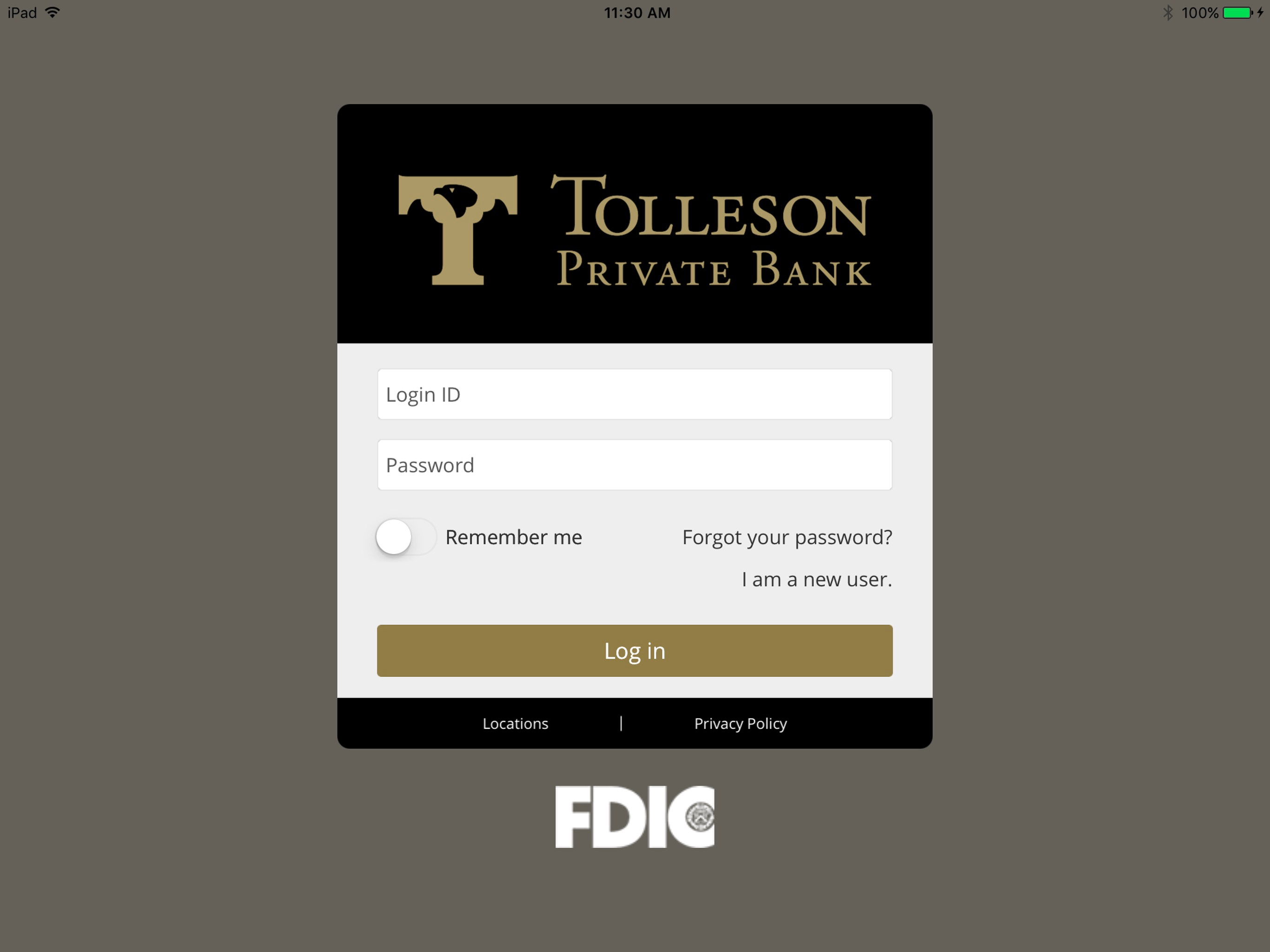 Tolleson Private Bank screenshot 4