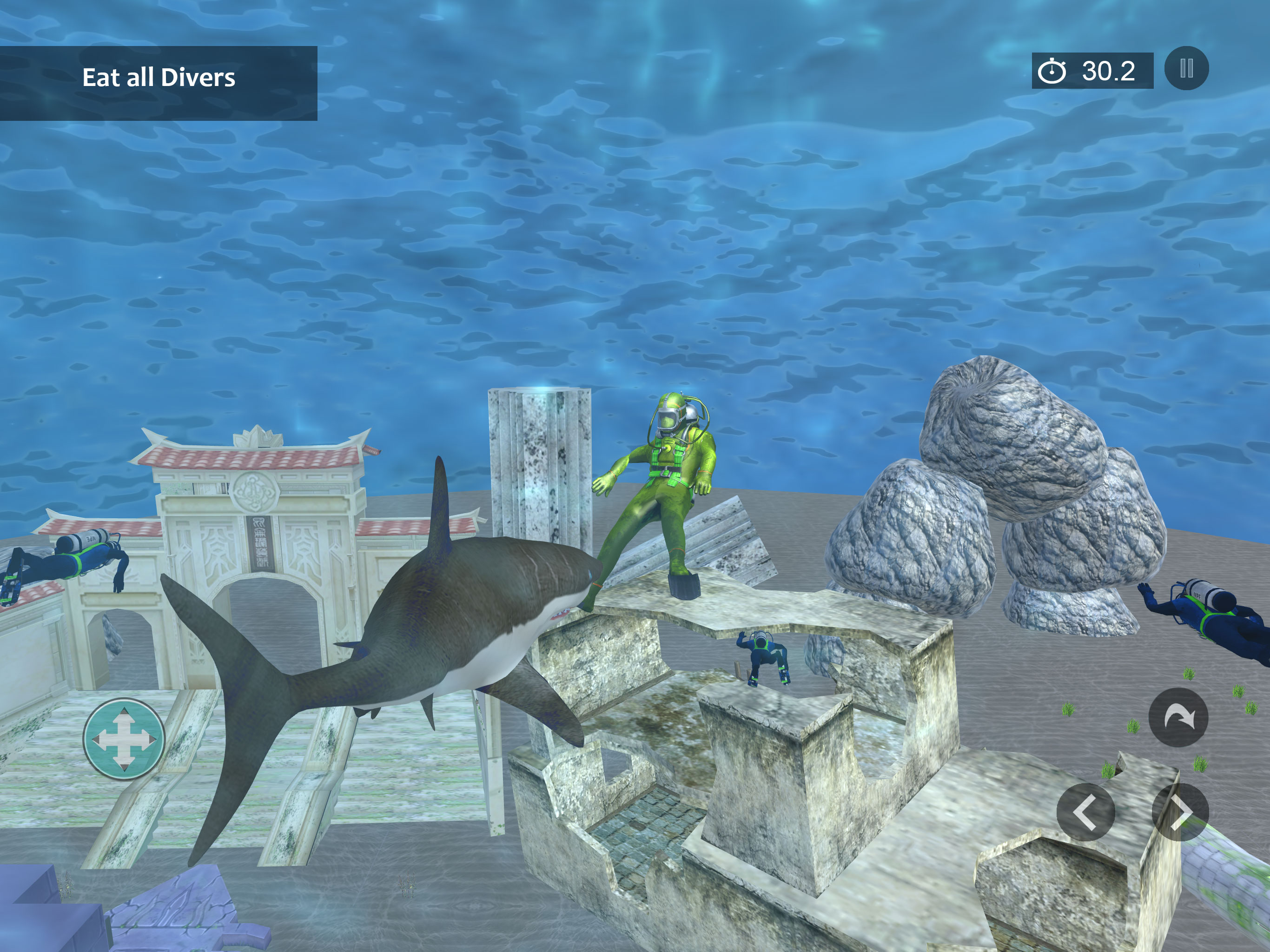 Angry Shark Attack Shark Games screenshot 8
