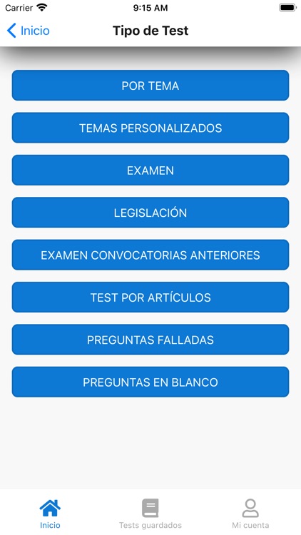 Test Funcionarios de Prisiones
