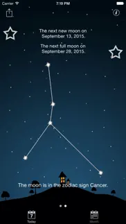 sky and moon phases calendar iphone screenshot 3