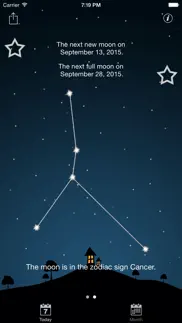 sky and moon phases calendar iphone resimleri 3