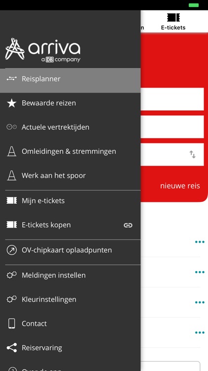 Arriva E-tickets screenshot-5