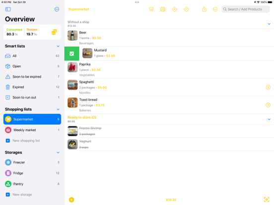 Screenshot #3 for FoodShiner: Pantry Companion